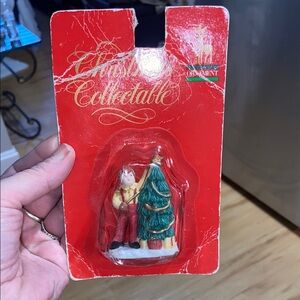 Holiday Ornament Collectible with Christmas Tree
